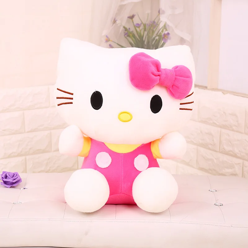 Play Sanrio Plush 20Cm Hello Kity Room Decor Plushies Kawaii Dolls Cute Stuffed  - £22.91 GBP