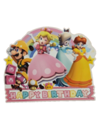 Super Mario Princes Daisy and Peach Happy Birthday Supplies Birthday Cak... - $14.99