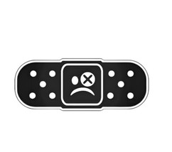 Band-Aid Ouch Premium Vinyl Decal | JDM | KDM | Import Tuner | Car Acces... - $92.66 MXN+