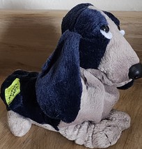 Hush Puppies Beanbag Plush Basset Hound Applause Dog 5&quot; Navy See Pictures - £9.34 GBP