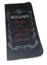 50s Bellows Co. Recipes for Essential Mixed Drinks Cocktails Mini  Book ... - £5.41 GBP