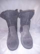UGG 1017532 Australia Gray Classic  Boots Suede Women&#39;s Size 7.5  US 9 Express - £35.18 GBP