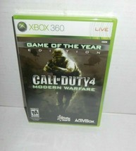 Call of Duty 4: Modern Warfare GOTY Edition (Xbox 360 2008) FACTORY SEALED - £107.77 GBP
