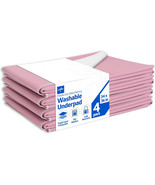 Medline Bed Pad Washable Incontinence Reusable Underpad-Heavy Duty Pink ... - $555.84 MXN