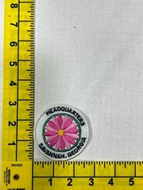 Girls Scouts Headquarters Savannah Georgia Pink Flower Patch GSA - £11.86 GBP