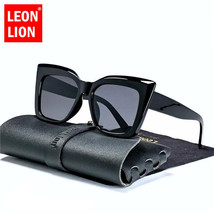 LeonLion 2023 Retro Cateye Oversized UV400 Sunglasses - $20.95