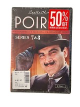 2014 Agatha Christie Poirot Series 7 &amp; 8 DVD NEW Sealed - $44.55