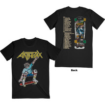 Anthrax Spreading Skater Notman Vintage Official Tee T-Shirt Mens Unisex - £28.62 GBP