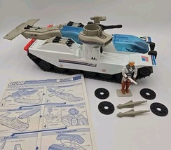 G.I. Joe Avalanche Snow Tank W/ Cold Front Driver &amp; Blueprints Near Complete  - £113.46 GBP