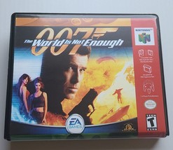 007 The World Is Not Enough CASE ONLY Nintendo 64 N64 Box BEST Quality Available - £11.71 GBP