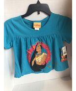 Disney Vintage Girls Pocahontas Shirt  Small 7/8 New With Tags - $127.95 CAD