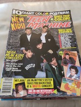  Teen Machine magazine september  1990 wall size posters intact - £17.76 GBP