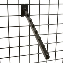 Only Garment Racks #1925B (0) Black 6-Ball Waterfall Fadeout for Wire Gr... - $877.32 MXN