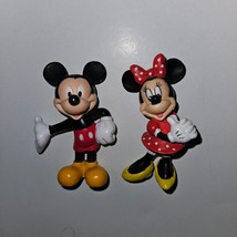 6 Disney Mickey Mouse Minnie Goofy Pluto Donald Daisy Duck Cake Topper T... - $19.75