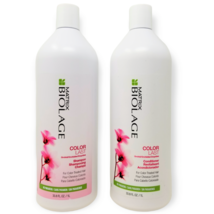 Matrix Biolage COLORLAST ORCHID Shampoo AND Conditioner Balm Liter Duo 3... - £55.31 GBP