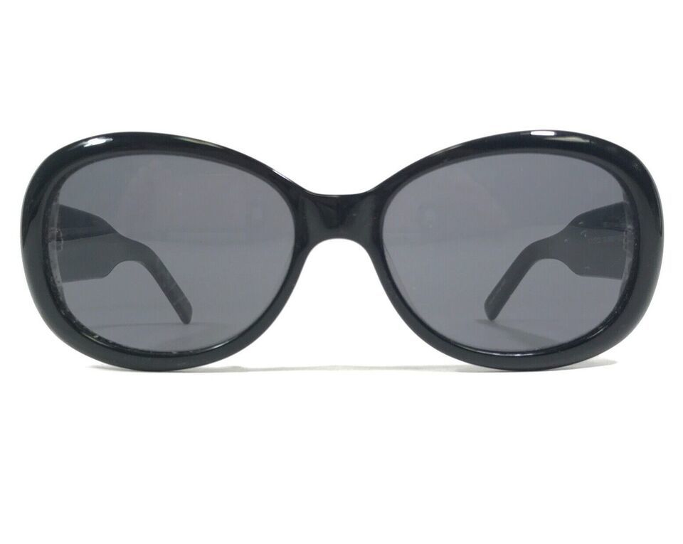 Salsa Sunglasses S 717 COL 90 Black Brown Round Frames with Blue Lenses - $24.74