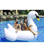 Inflatable Giant Swan 75&quot; Rideable Toy Party Leisure Giagantic Float 388... - £21.55 GBP