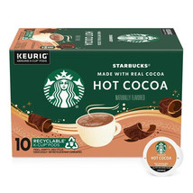 Starbucks Hot Cocoa 10 to 120 Count Keurig K cups Pick Any Size FREE SHI... - £14.14 GBP+