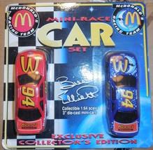 McDonalds Racing Team 2 Car Bill Elliott #94 Set 1:64 Scale Mint On Card - £3.91 GBP
