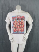 Detroit Red Wings Shirt (VTG) - 1998 Team Cartoon Graphic - Men&#39;s Medium - £59.43 GBP