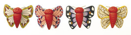 Fimo Clay Animals Butterflies Assorted Color 1 Inch - £13.64 GBP