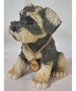 Vintage Schnauzer Purebred Pets Enesco Dog Figurine Figure 1984 - £25.95 GBP