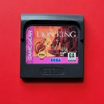 Lion King Sega Game Gear Game with Manual Cleaned Works - £7.57 GBP