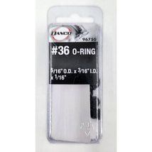 Danco 96750 Flexible Rubber #36 Faucet O-Ring 5/16 O.D. x 3/16 I.D. in. 10 Pack - £5.97 GBP