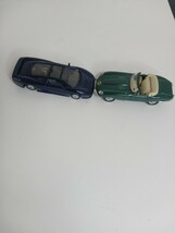 Vintage Blue Maisto Jaguar XJ220 Supercar 1/40 &amp; E Cabriolet 1/38 Car Lot - $176.48 MXN