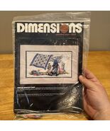 Dimensions Counted Cross Stitch Kit #3611 Amish Brezzy Day 14x8&quot; Sealed NIP - $367.33 MXN