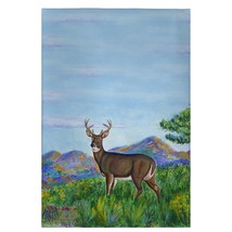 Betsy Drake Deer in Mountains Guest Towel - £27.24 GBP
