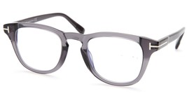 NEW TOM FORD TF5660-B 020 Gray Eyeglasses Frame 49-23-145mm B42mm Italy - $181.29