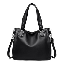 Women Bag 2022 New Fashion Commuter Large Capacity Handbag Leisure Solid Color P - £61.00 GBP
