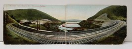 Horseshoe Curve Allegheny Mts Pennsylvania Railroad Postcard - £7.83 GBP