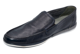 Sapatorapia Men&#39;s Navy Leather Loafer Driving Moccasins Shoes Size US 12... - $83.78