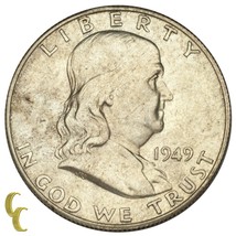 1949-S Silver Franklin Half Dollar 50C (Choice BU Condition) - $91.47