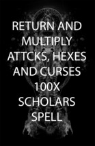 300X 7 Scholars Multiply &amp; Return Attacks, Hexes Curses Work Magick Ring Pendant - £139.79 GBP