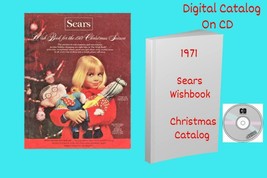 Vintage 1971 Sears Christmas Catalog Wishbook Toys &amp; More See Picture &amp; Desc. - £14.12 GBP