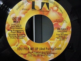 Dottie West-You Pick Me Up(And Put Me Down) / We&#39;ve Got Tonite-1979-45rpm-EX - £2.37 GBP