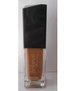 Believe Beauty Skin Finish Foundation SAND MedFull Coverage Glass Bottle... - $12.17 CAD