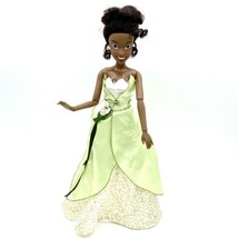 Disney Store Barbie Doll Tiana Princess And The Frog Articulated Arms w/ Dress - £7.47 GBP
