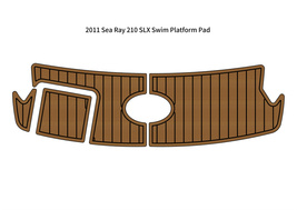 2011 Sea Ray 210 SLX Swim Platform Pad Boat EVA Foam Faux Teak Deck Floo... - $299.00