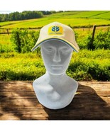 New Holland Agriculture Logo Strapback Cotton Cap Hat K-Products Tan - $21.55 CAD