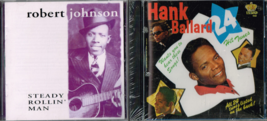 Steady Rollin&#39; Man by Robert Johnson + 24 Hits by Hank Ballard, 3 CDs - £8.48 GBP