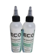 2 Bottles Eco Style curl revivial gel boosters mix in oil serum 4oz cond... - $218.62 MXN