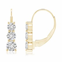 ANGARA Natural Diamond Stud Earrings in 14K Gold (Grade-HSI2, 0.92ctw) - £1,467.94 GBP