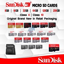SanDisk Micro SD Card 8GB/16GB/32GB/64GB/128GB Memory Extreme Pro Ultra ... - $6.95+