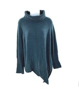 Lauren Conrad Green Turtleneck Pullover Sweater with Tie Size M - £17.42 GBP