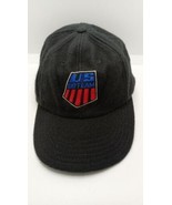 Vintage US Ski Team USA Bula Supplier Olympics Wool Black Snapback Hat Cap - £31.44 GBP
