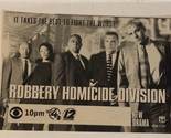Robbery Homicide Division Tv Guide Print Ad Tom Sizemore TPA8 - £4.66 GBP